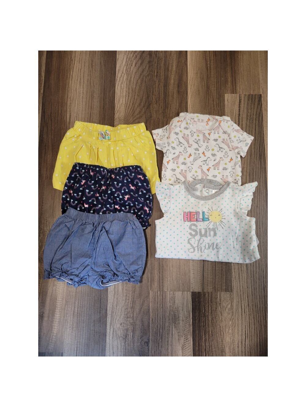 Baby Girls Summer Clothes Bundle Size 6 Months